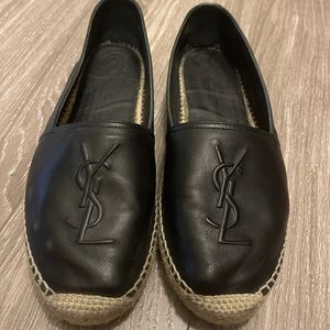 Saint Laurent Logo Espadrille